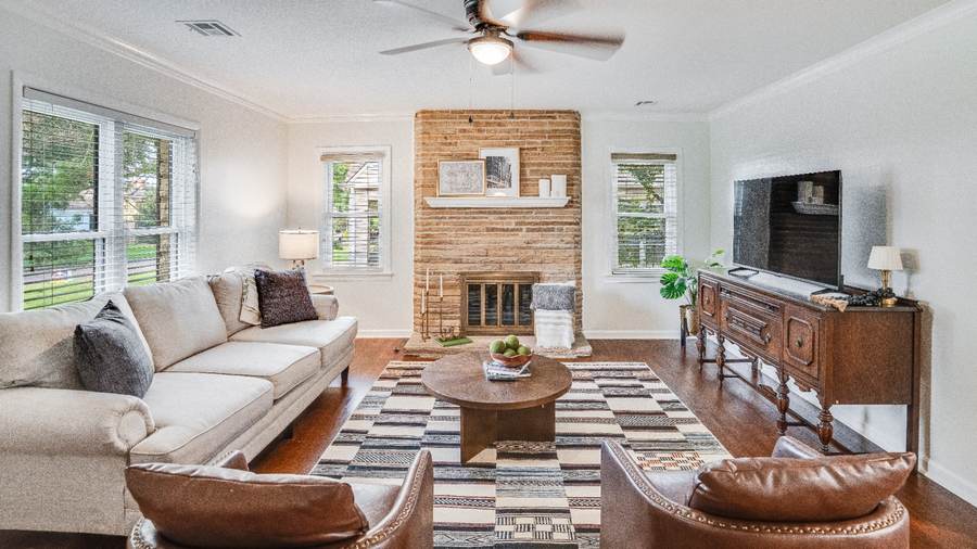 Midtown Manor — Living Room